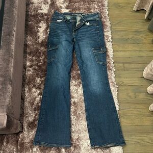 American eagle us 10 dark blue denim